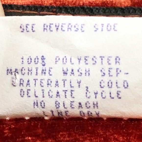 VTG Lone Roo By Roper Crushed Velvet Blouse - Picture 12 of 12